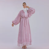 Organza Open Abaya