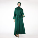 Dark Green Closed Abaya