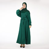 Dark Green Closed Abaya