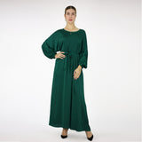 Dark Green Closed Abaya