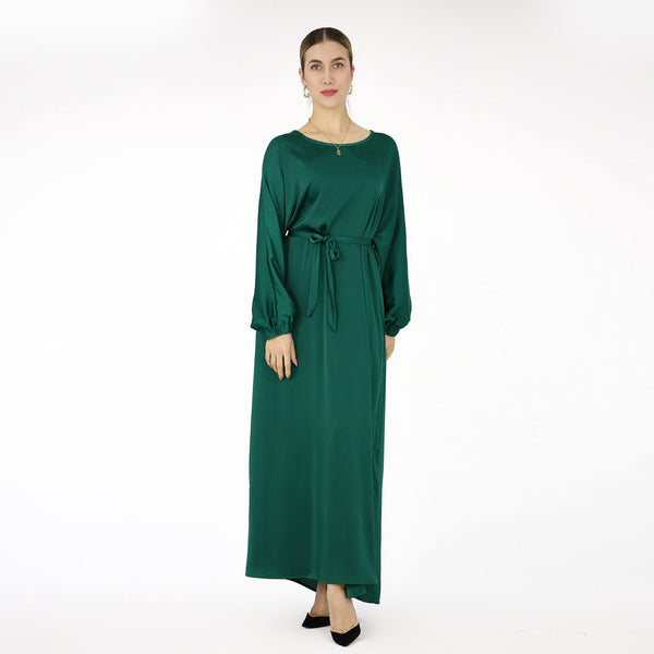 Dark Green Closed Abaya